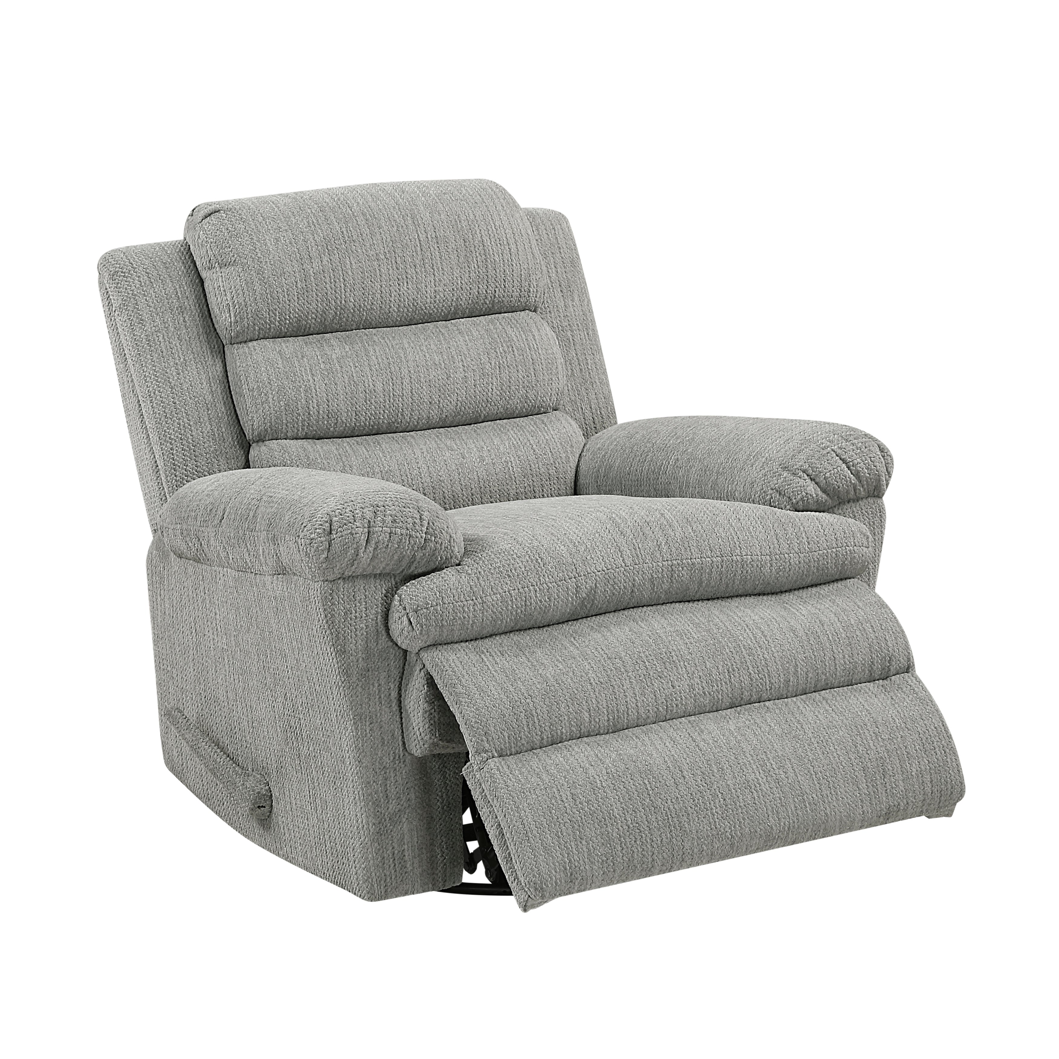 9725GRY-1SW Swivel Glider Reclining Chair - 9725GRY-1SW
