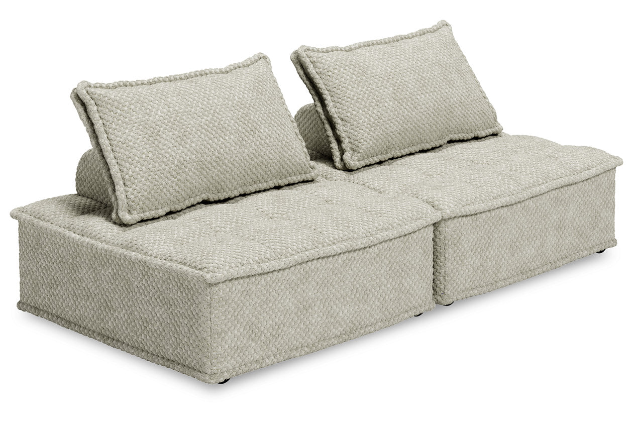 Bales Taupe 2-Piece Modular Seating from Ashley - Luna Furniture