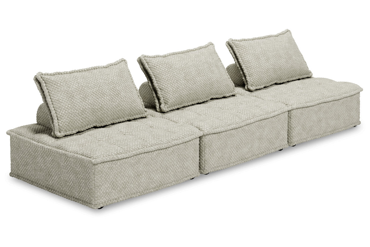 Bales Taupe 3-Piece Modular Seating from Ashley - Luna Furniture