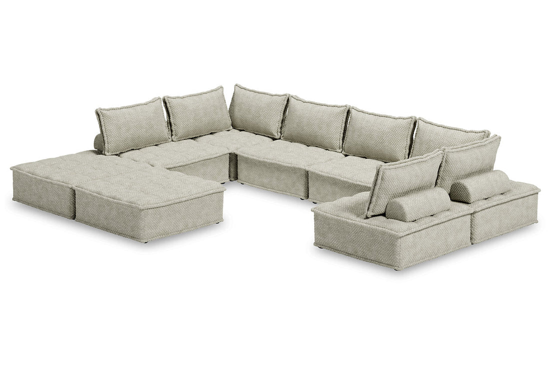 Bales Taupe 8-Piece Modular Seating - Ashley - Luna Furniture