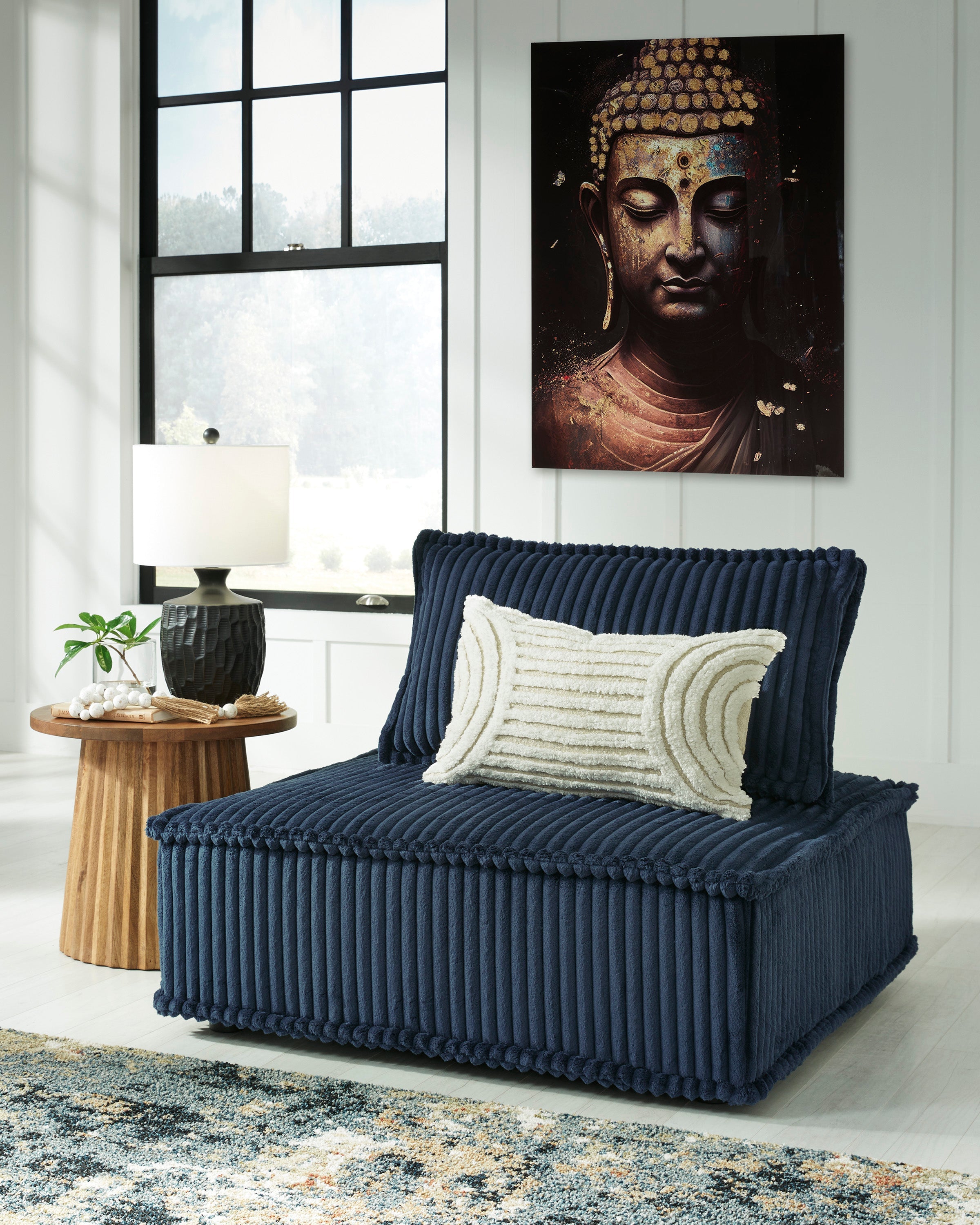 Bales Navy 5-Piece Modular Seating from Ashley - Luna Furniture