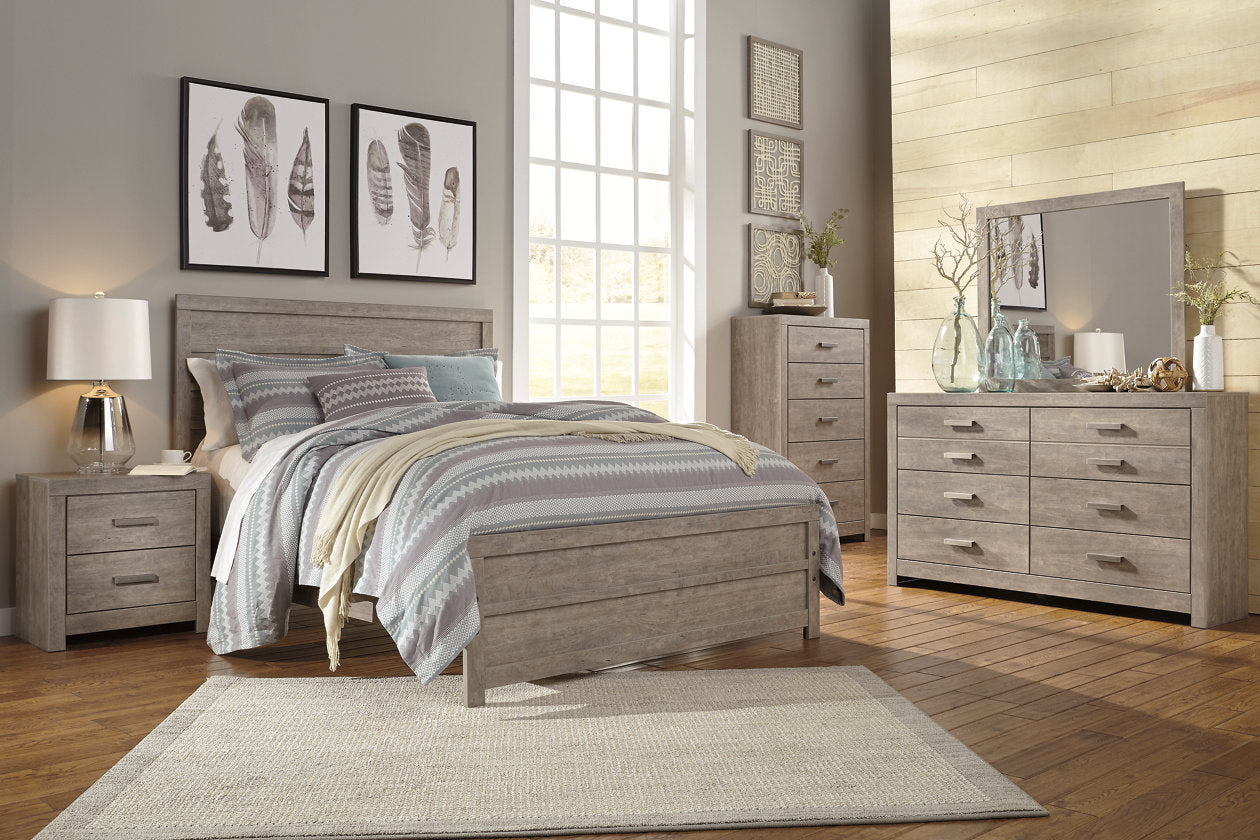 Culverbach Gray Dresser and Mirror - Ashley - Luna Furniture