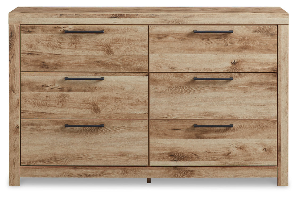 Hyanna Tan Brown Two Side Storage Bedroom Set from Ashley - Luna Furniture