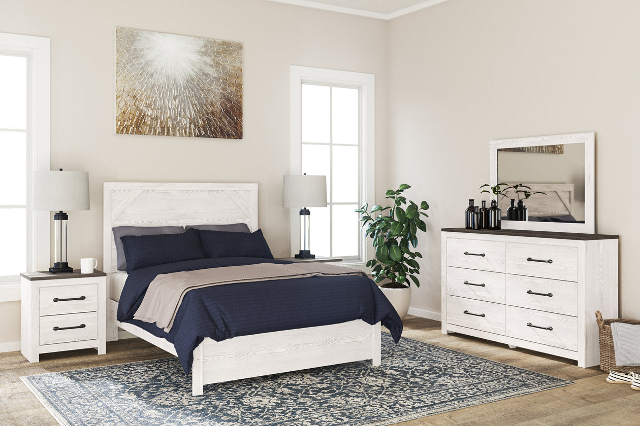 Gerridan White/Gray Dresser and Mirror - Ashley - Luna Furniture