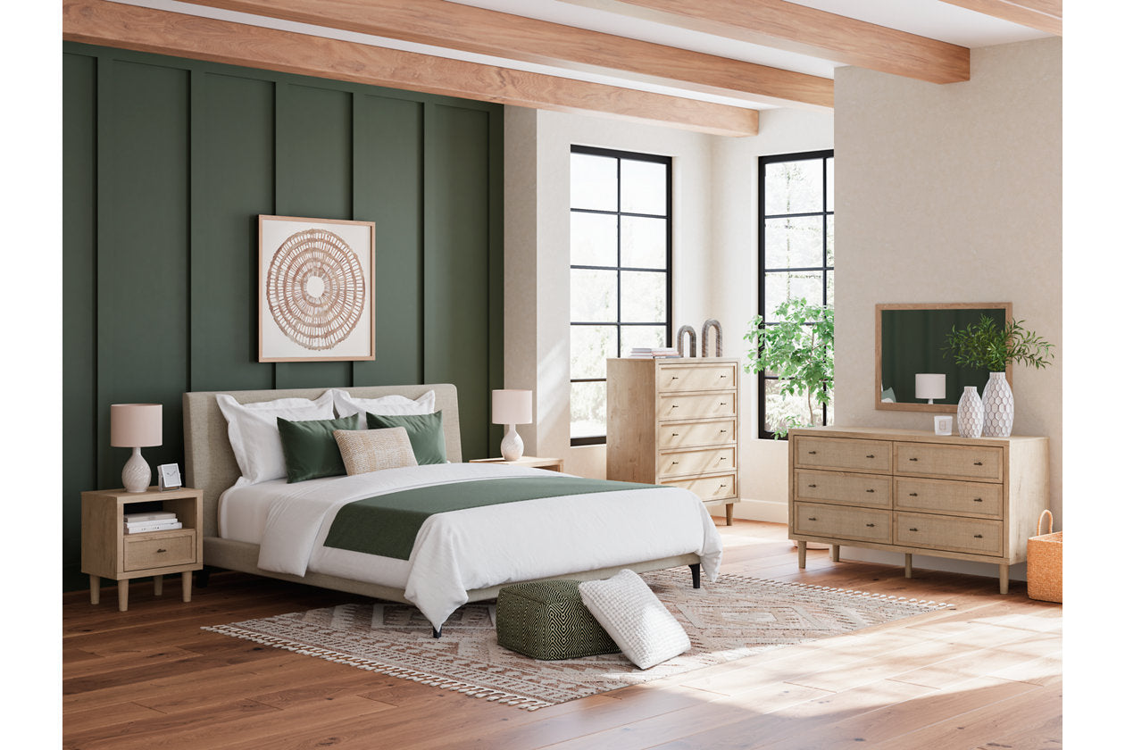Cielden Two-tone Dresser and Mirror - Ashley - Luna Furniture