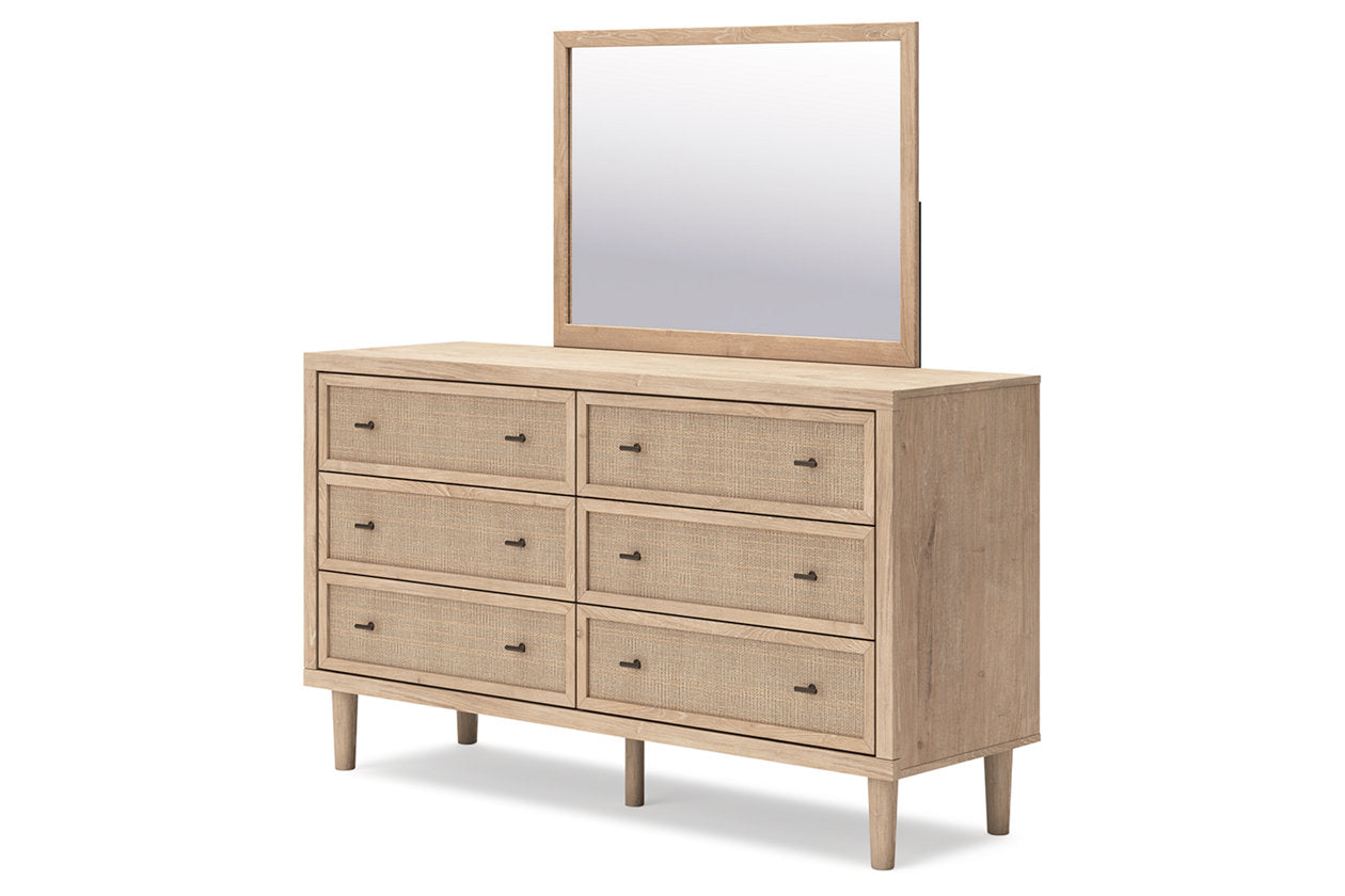 Cielden Two-tone Dresser and Mirror - Ashley - Luna Furniture