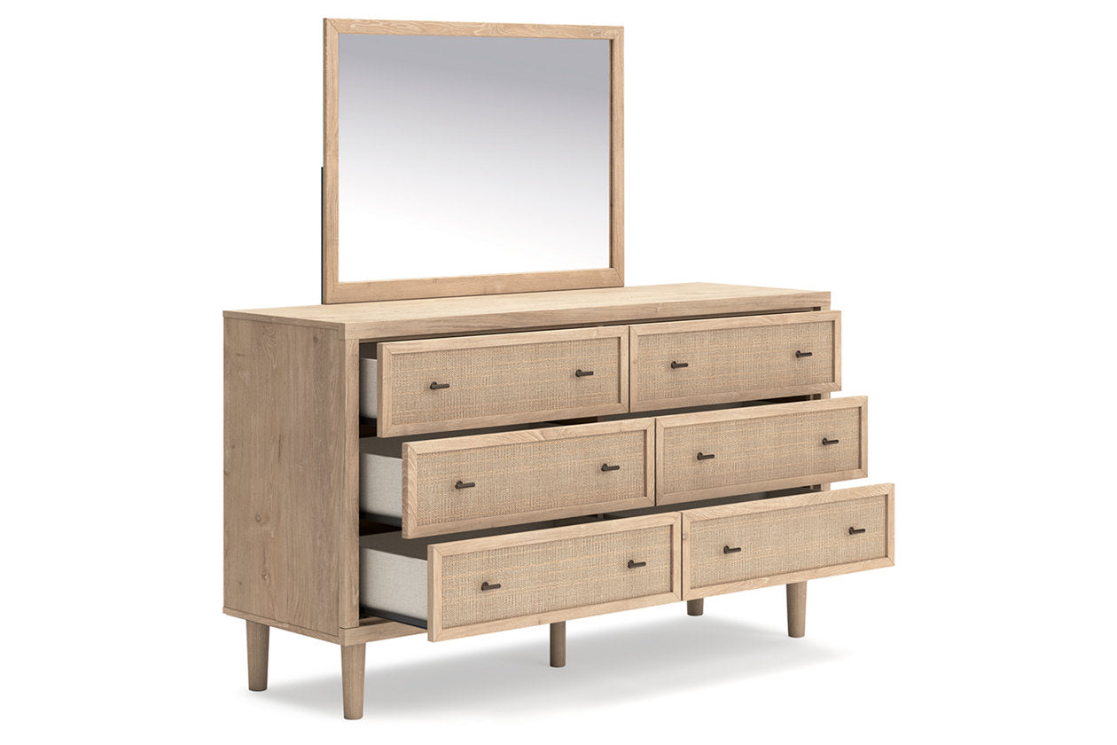 Cielden Two-tone Dresser and Mirror - Ashley - Luna Furniture