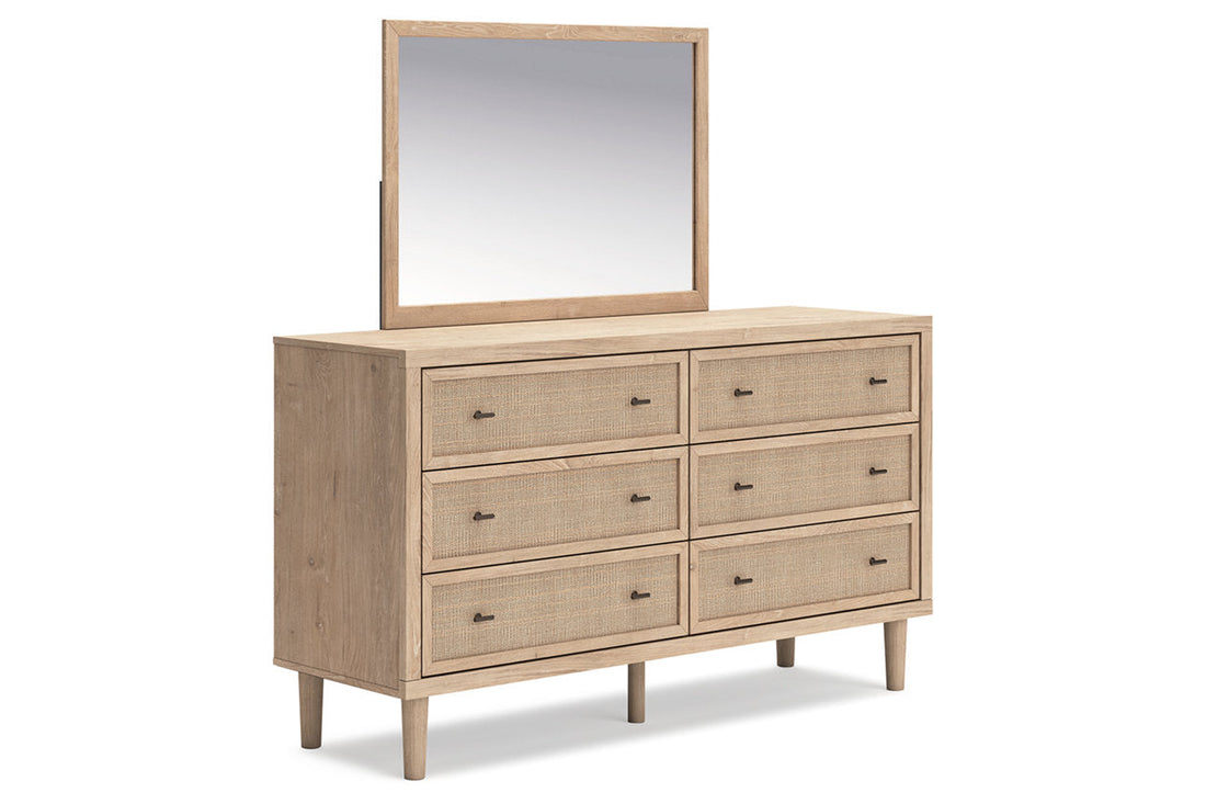 Cielden Two-tone Dresser and Mirror - Ashley - Luna Furniture