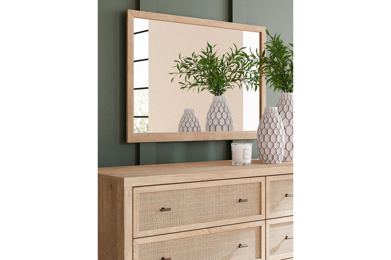 Cielden Two-tone Dresser and Mirror - Ashley - Luna Furniture