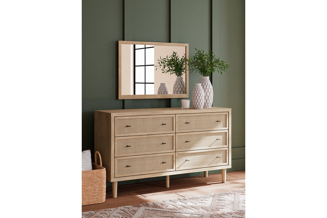 Cielden Two-tone Dresser and Mirror - Ashley - Luna Furniture