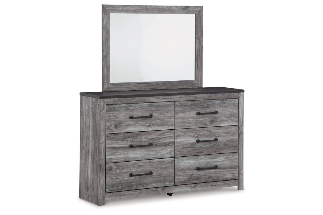 Bronyan Dark Gray Dresser and Mirror - Ashley - Luna Furniture