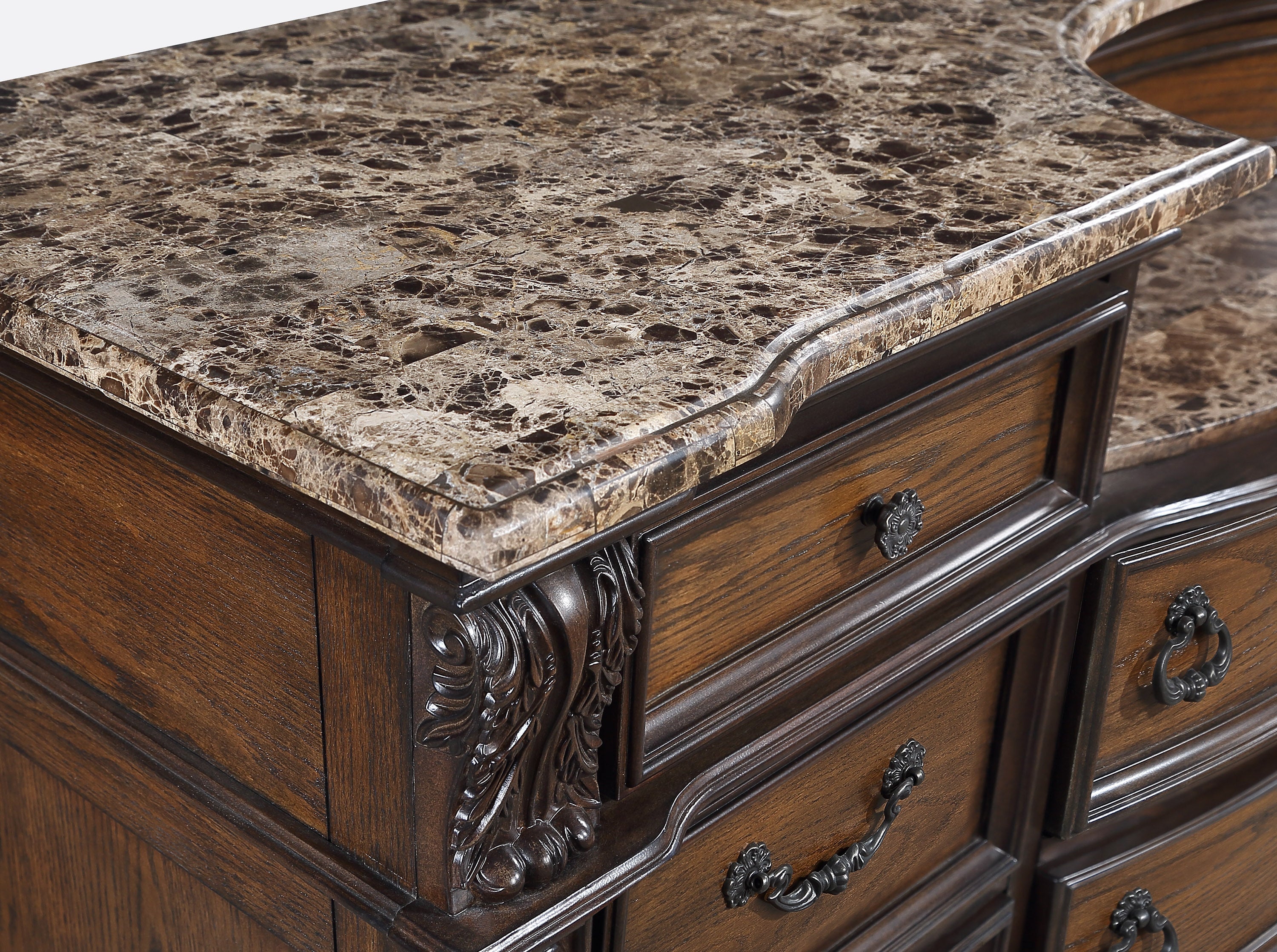 Stanley Coffee Brown Bedroom Set from Crown Mark - Luna Furniture