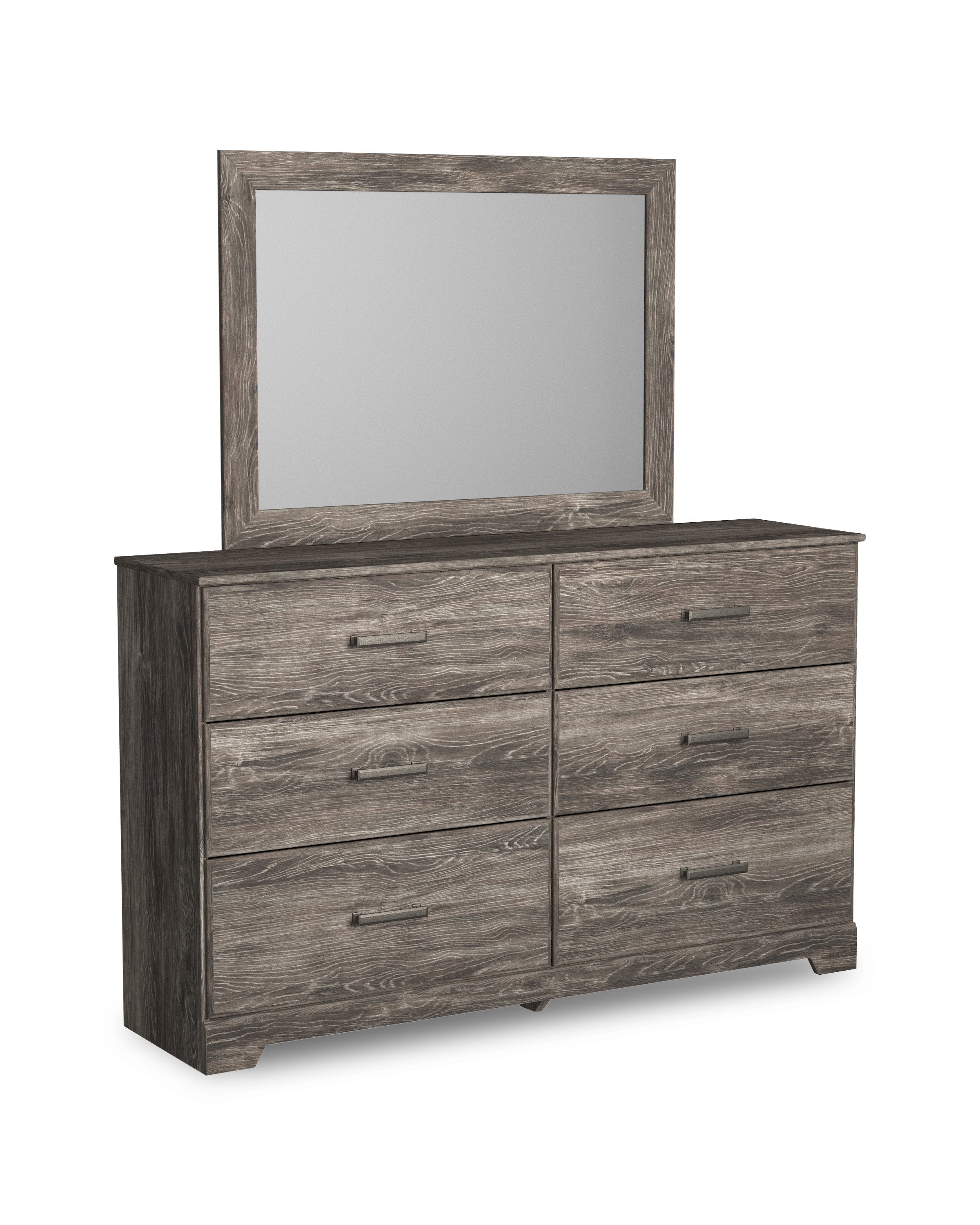 Ralinksi Gray Dresser and Mirror - Ashley - Luna Furniture