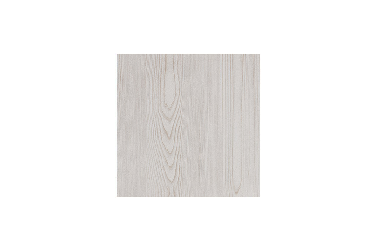 Altyra White King Platform Bookcase Bed - Ashley - Luna Furniture