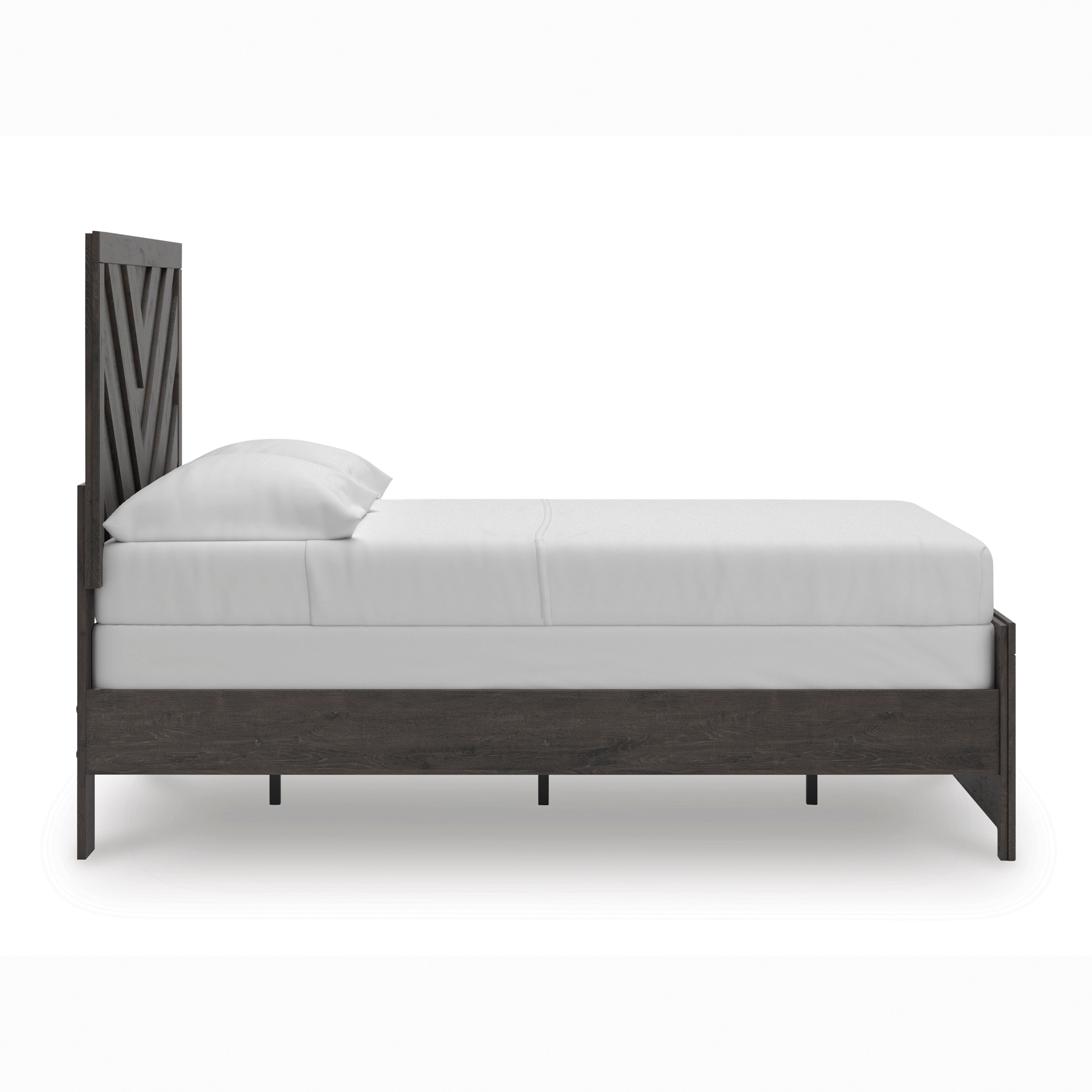 Prendonea Charcoal Full Panel Bed from Ashley - Luna Furniture