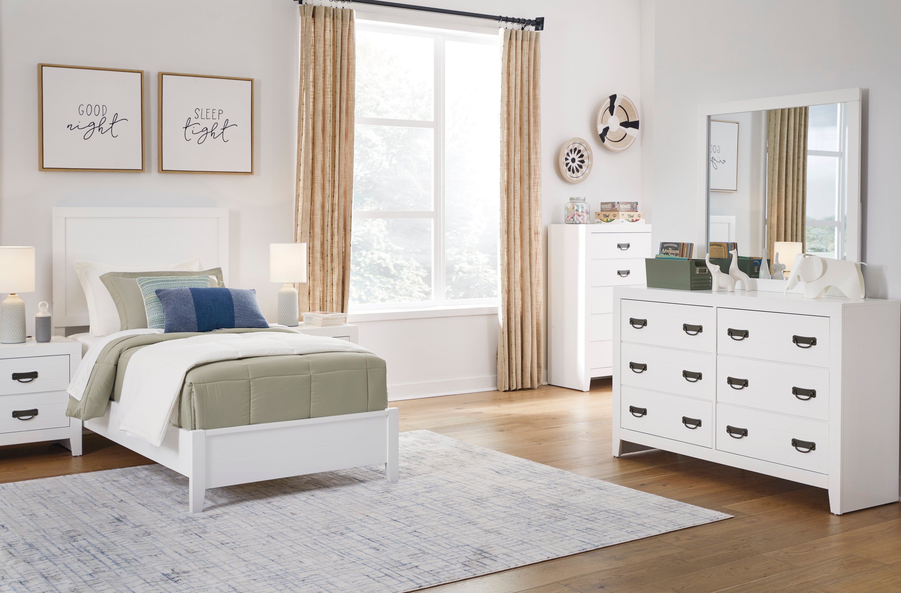 Binterglen White Panel Youth Bedroom Set from Ashley - Luna Furniture