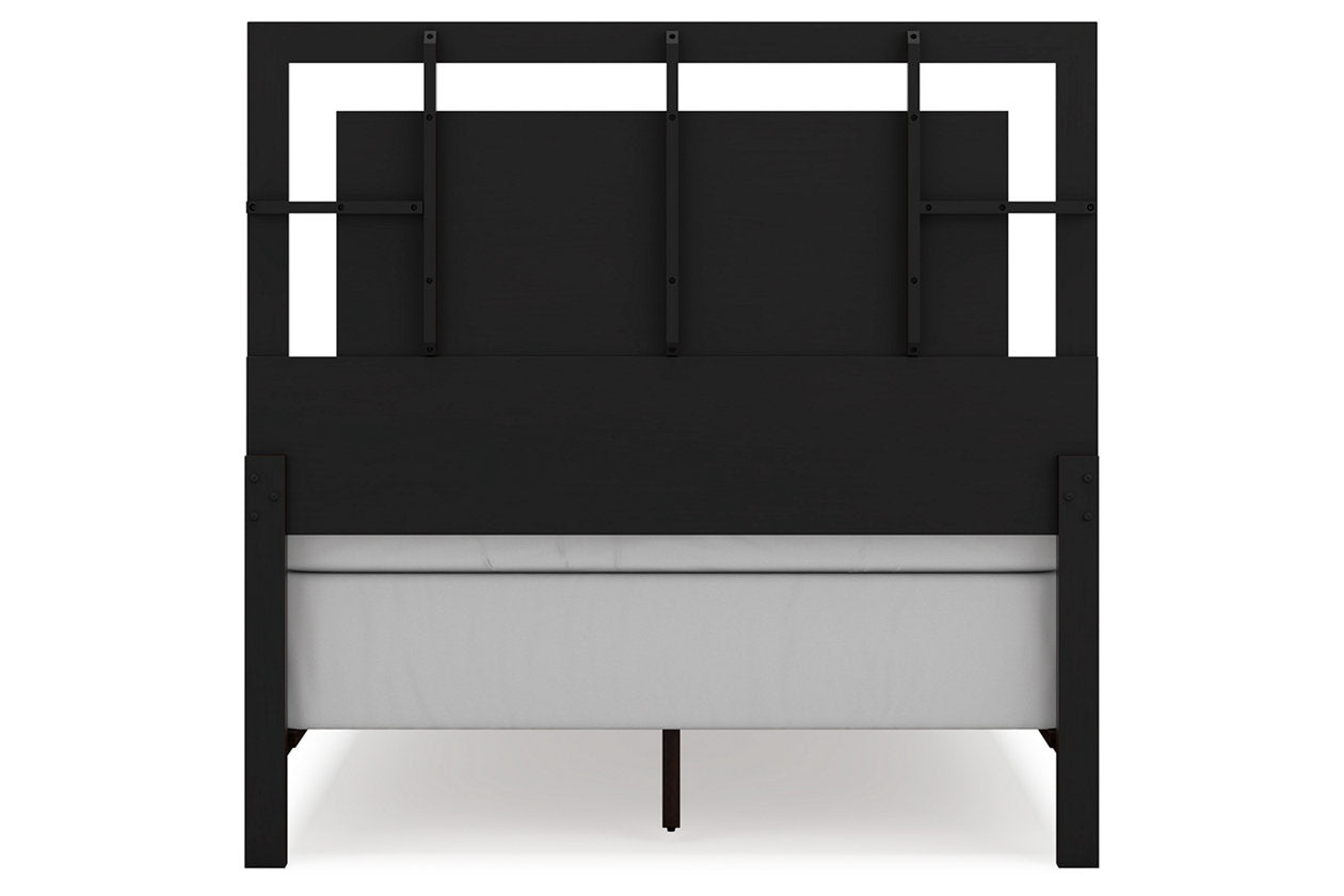 Covetown Dark Brown Full Panel Bed - Ashley - Luna Furniture