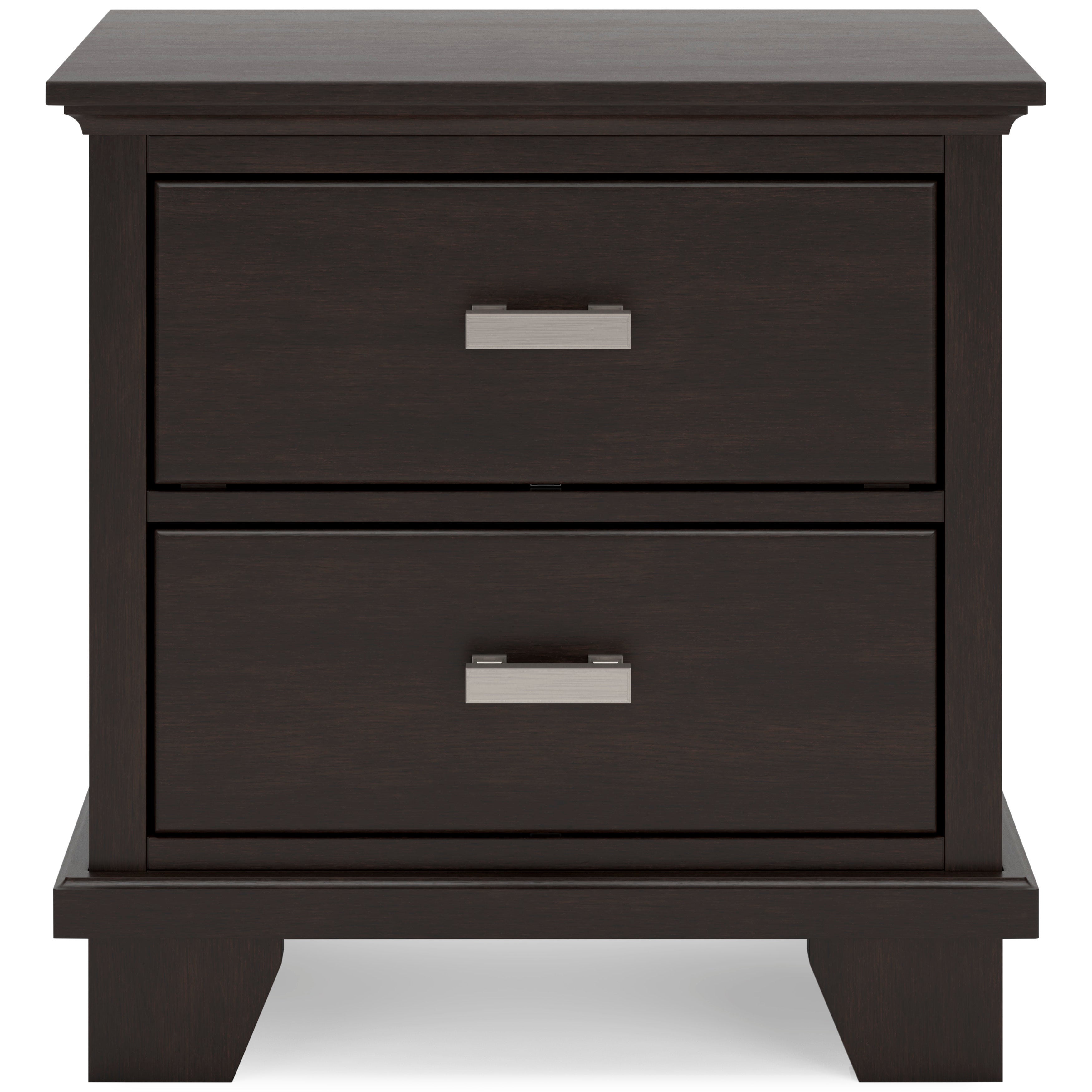 Covetown Dark Brown Panel Bedroom Set from Ashley - Luna Furniture