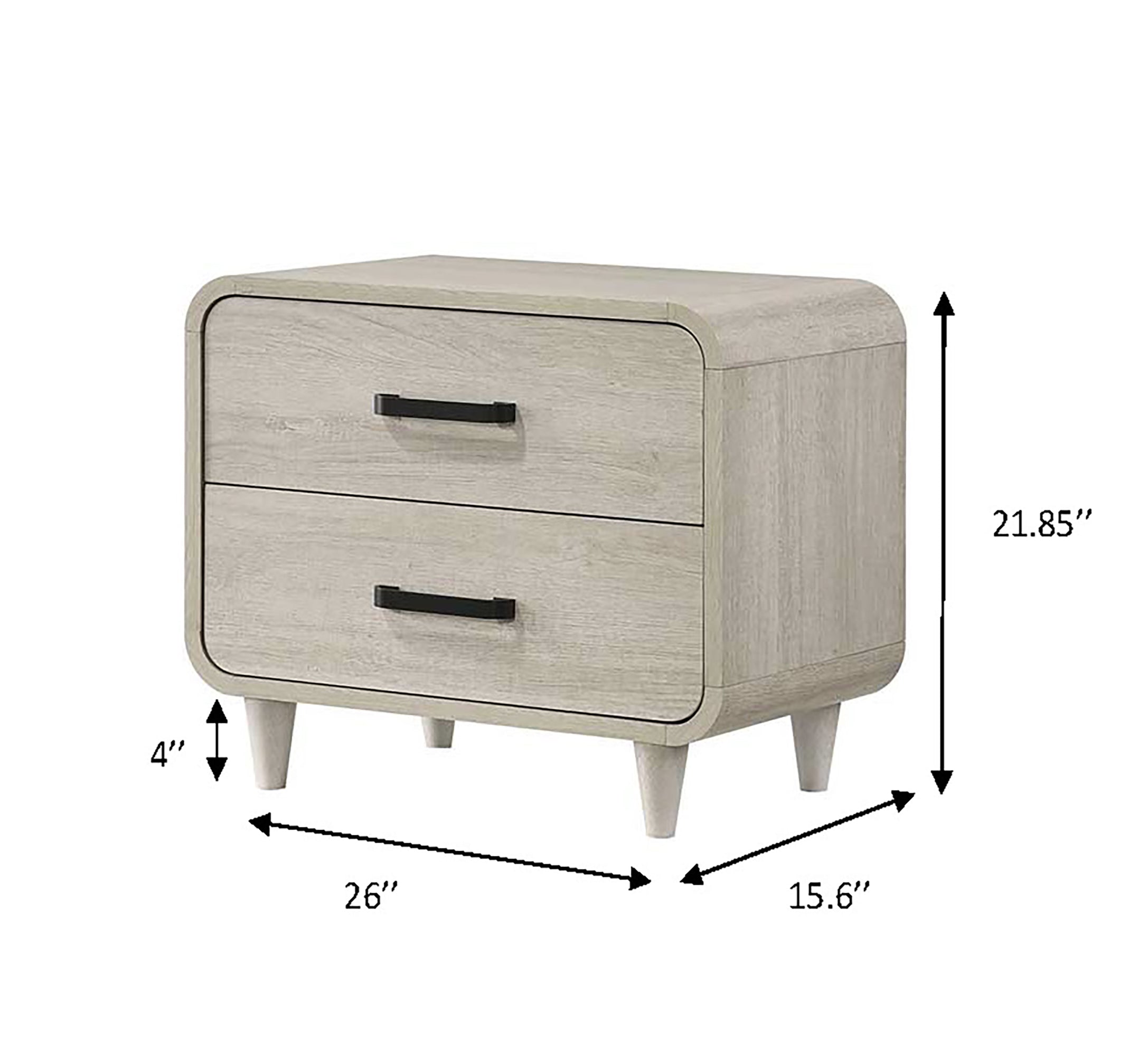 Nyomi White Upholstered Bedroom Set from Crown Mark - Luna Furniture