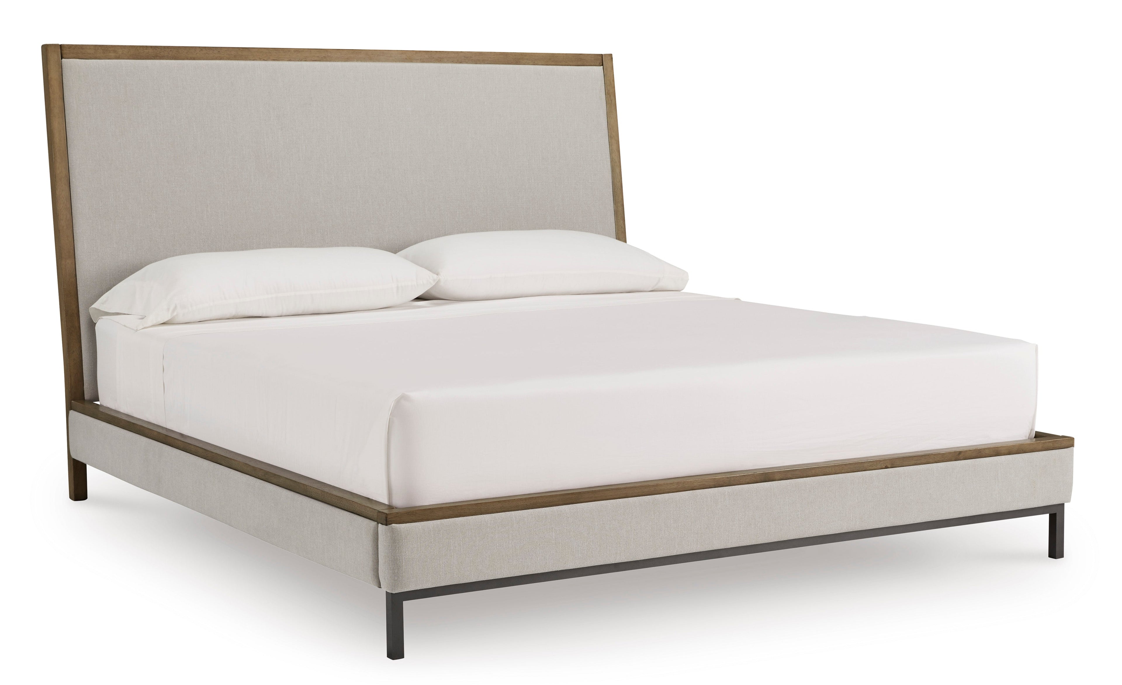 Tomtyn Light Brown Upholstered Bedroom Set from Ashley - Luna Furniture