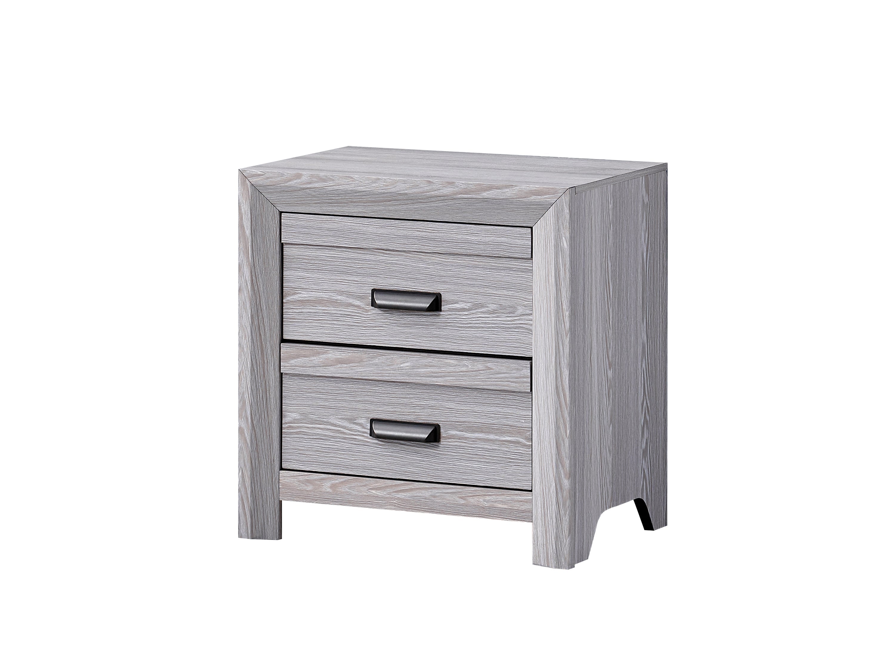 Adelaide Driftwood Upholstered Panel Bedroom Set from Crown Mark - Luna Furniture