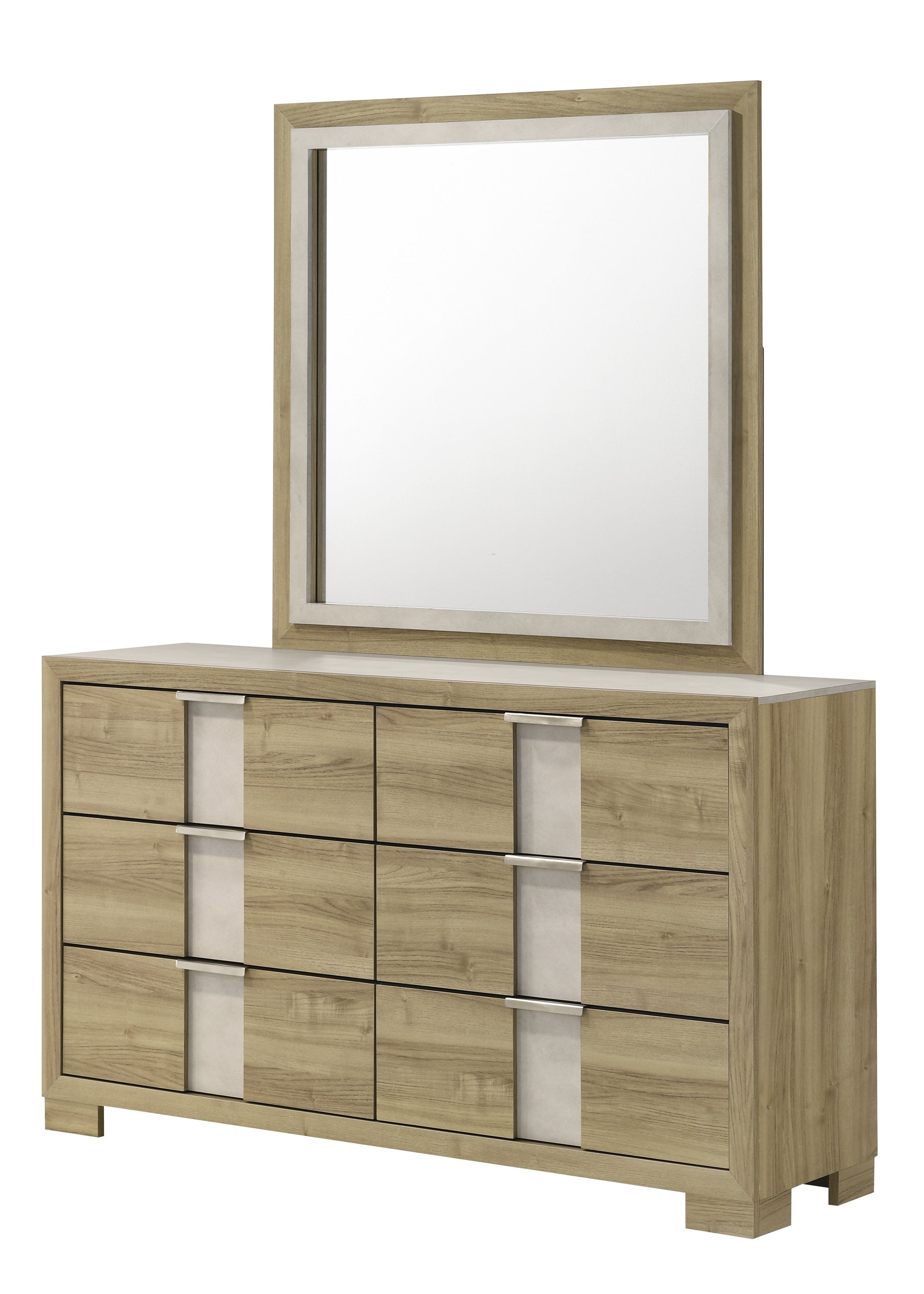 Rangley Driftwood LED Panel Bedroom Set from Crown Mark - Luna Furniture
