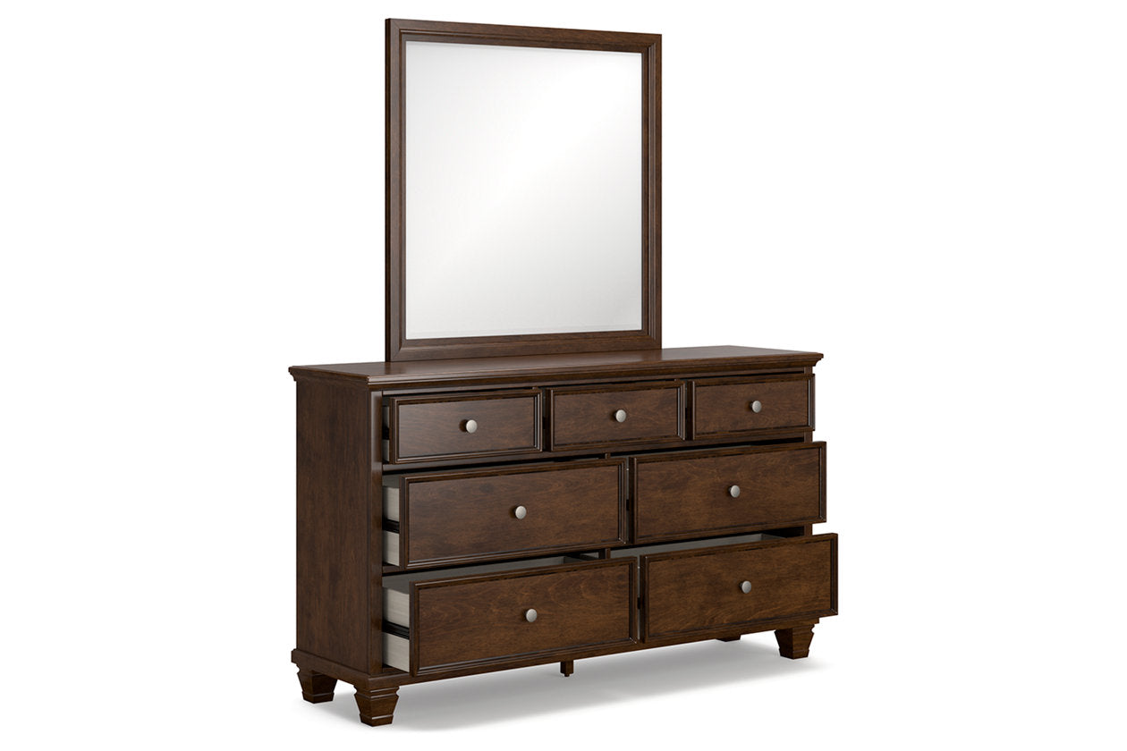 Danabrin Brown Dresser and Mirror - Ashley - Luna Furniture