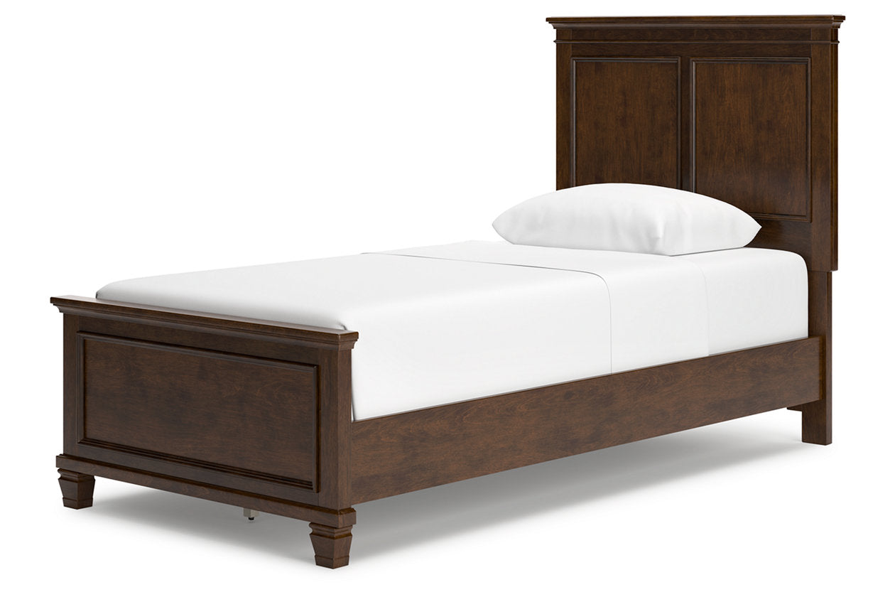 Danabrin Brown Twin Panel Bed - Ashley - Luna Furniture