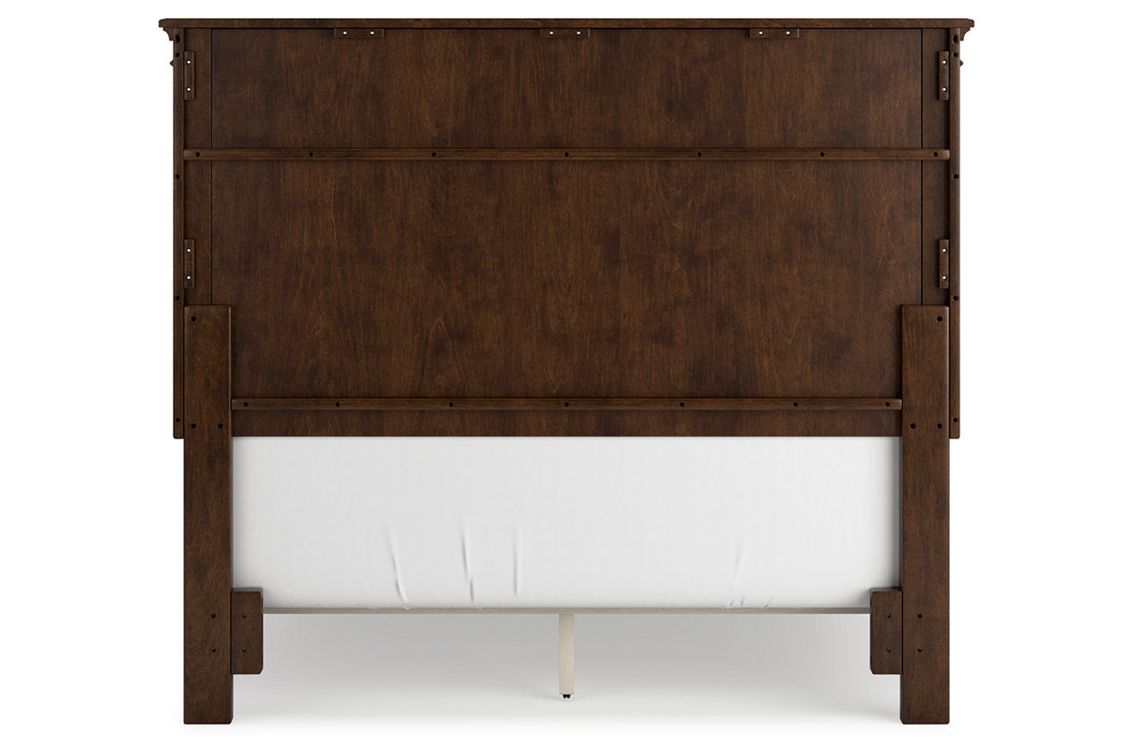 Danabrin Brown Full Panel Bed - Ashley - Luna Furniture
