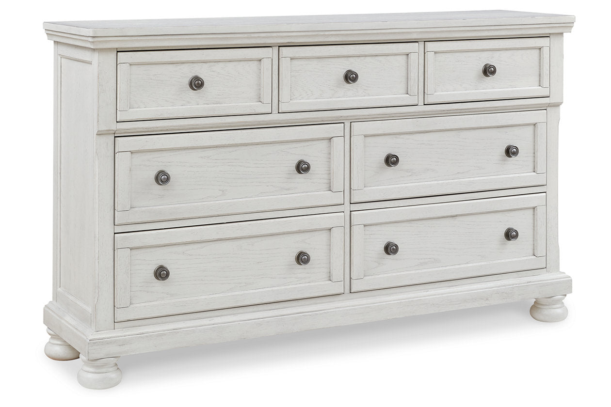 Robbinsdale Antique White Panel Bedroom Set from Ashley - Luna Furniture
