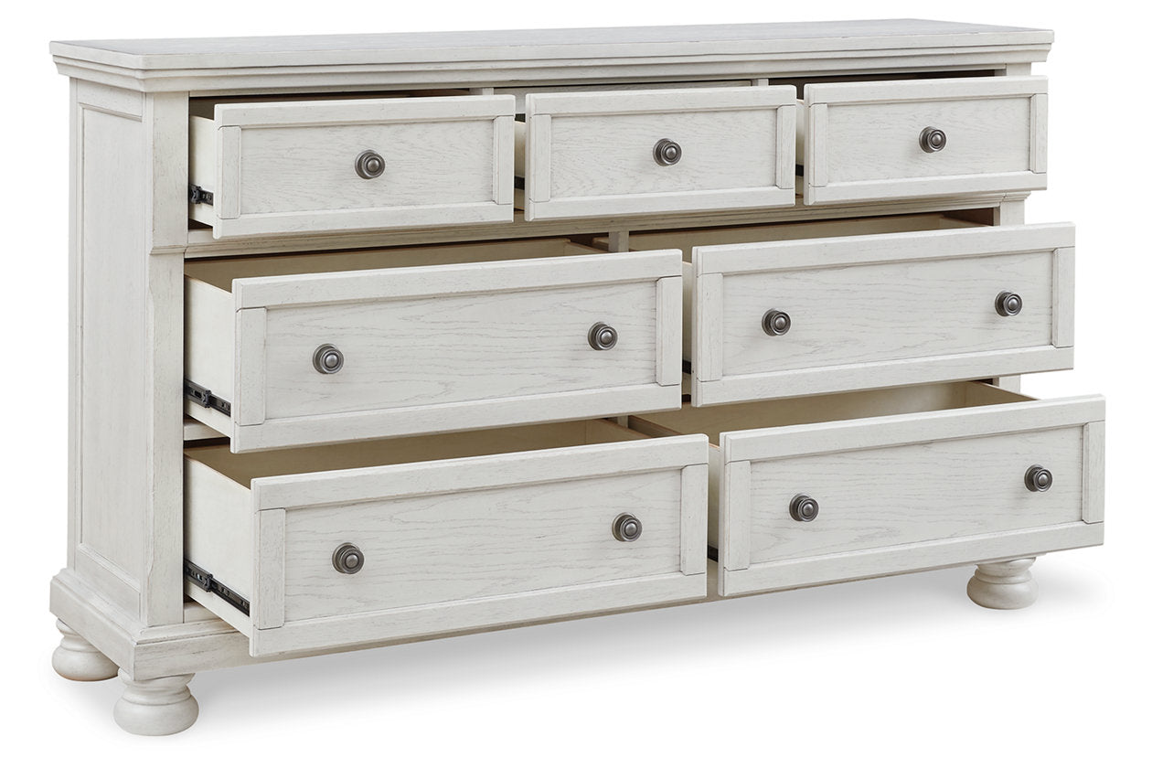 Robbinsdale Antique White Panel Bedroom Set from Ashley - Luna Furniture