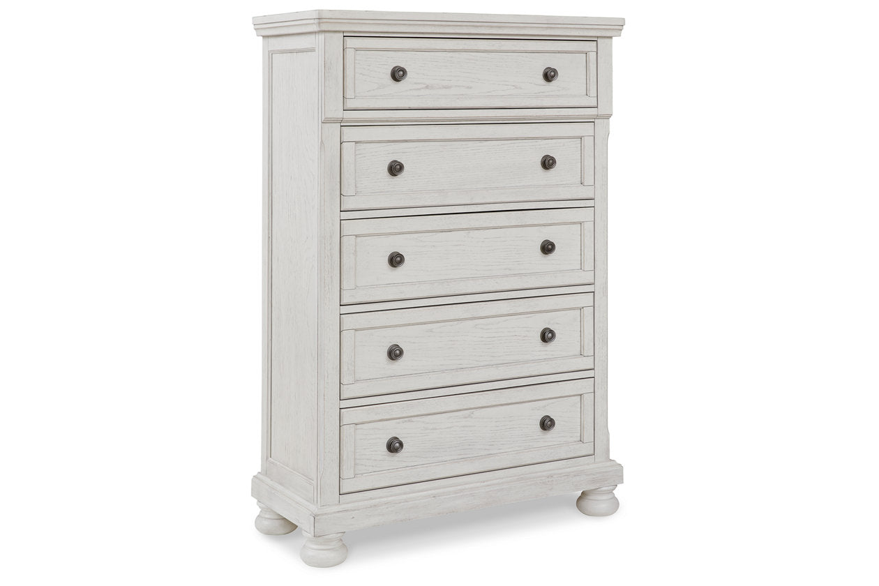 Robbinsdale Antique White Panel Bedroom Set from Ashley - Luna Furniture