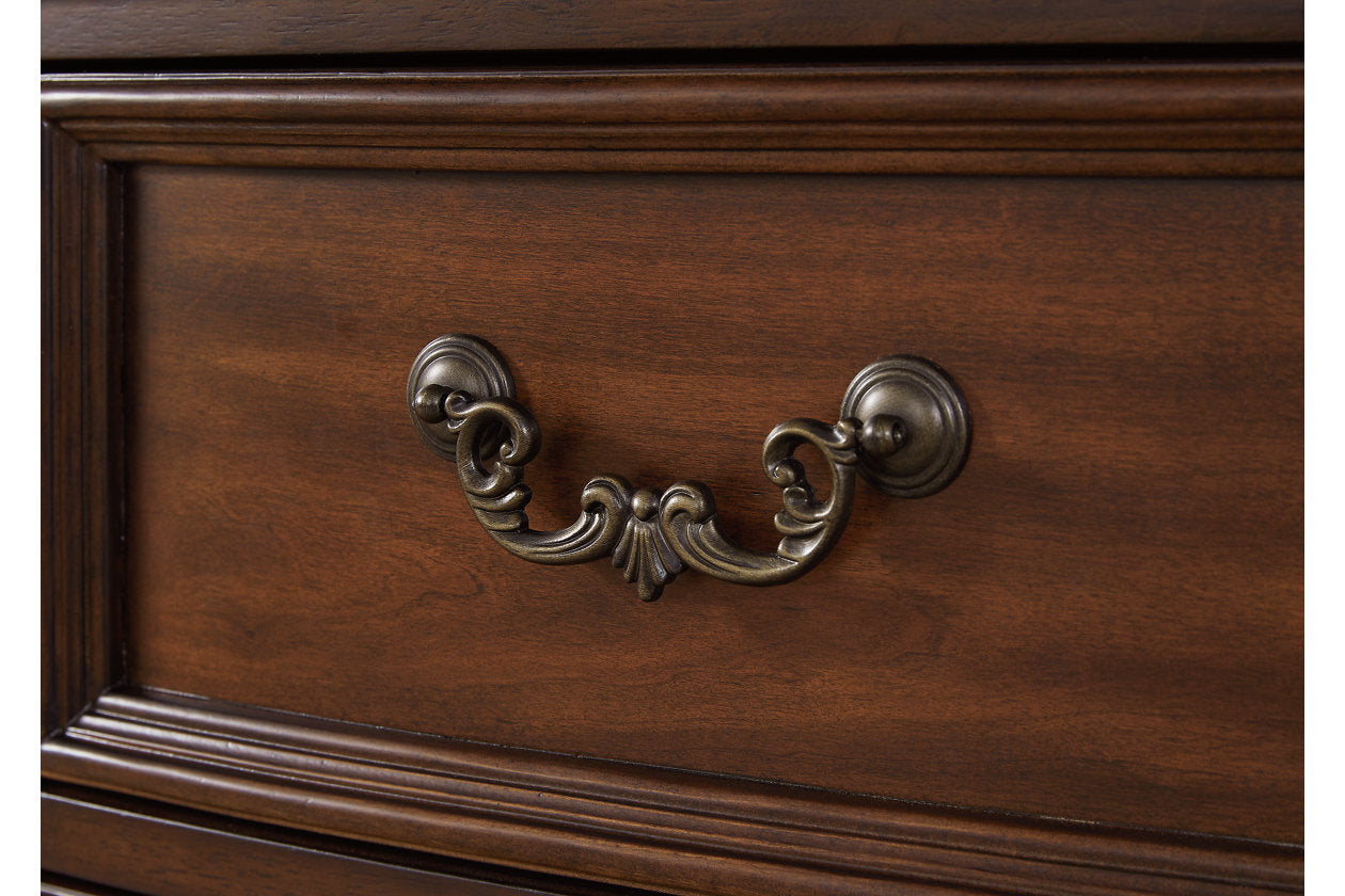 Lavinton Brown Dresser and Mirror - Ashley - Luna Furniture