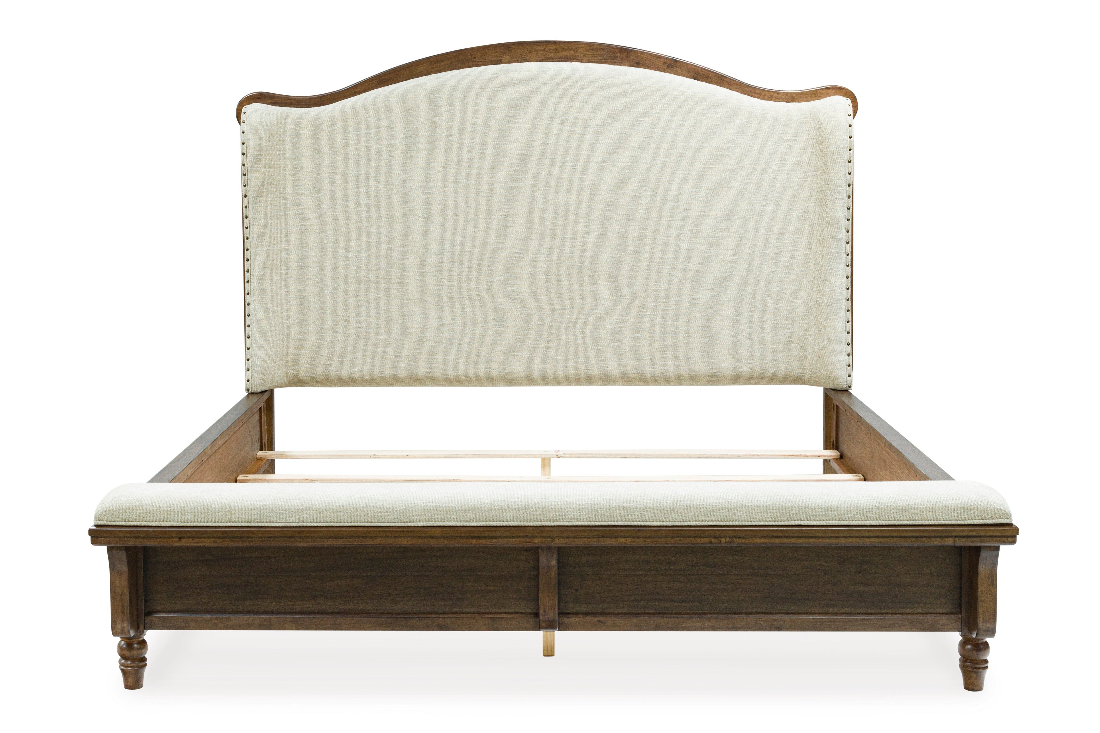 Sturlayne Brown Upholstered Panel Bedroom Set from Ashley - Luna Furniture