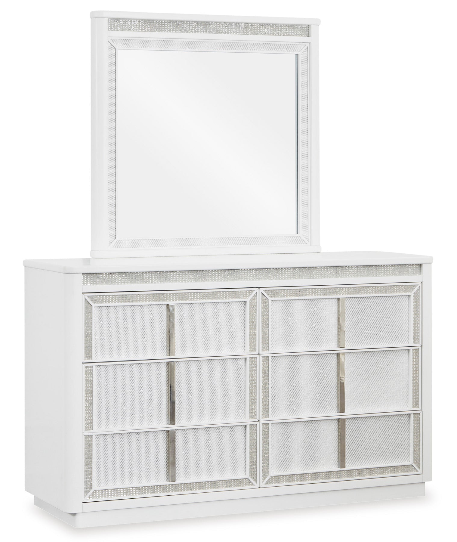 Chalanna White Upholstered Panel Storage Bedroom Set from Ashley - Luna Furniture