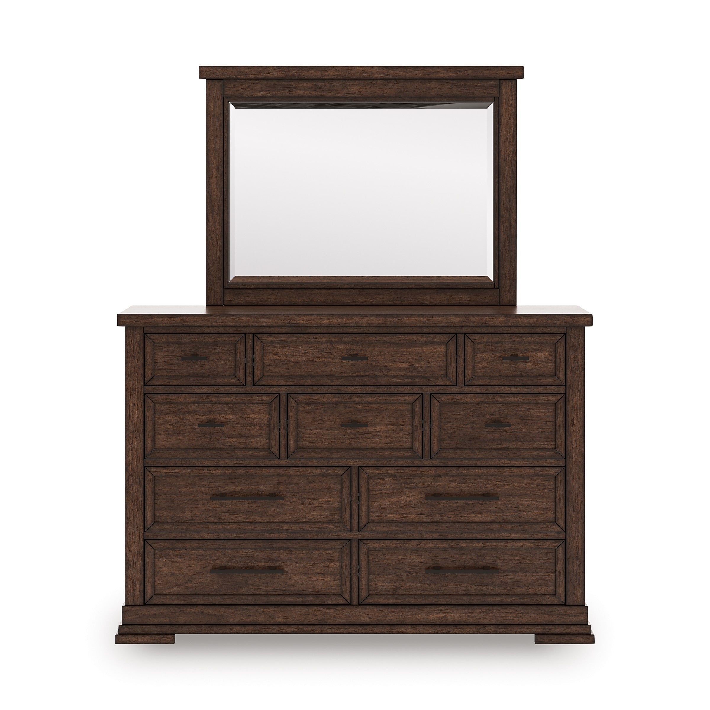Taffenbrook Medium Brown Bedroom Mirror from Ashley - Luna Furniture