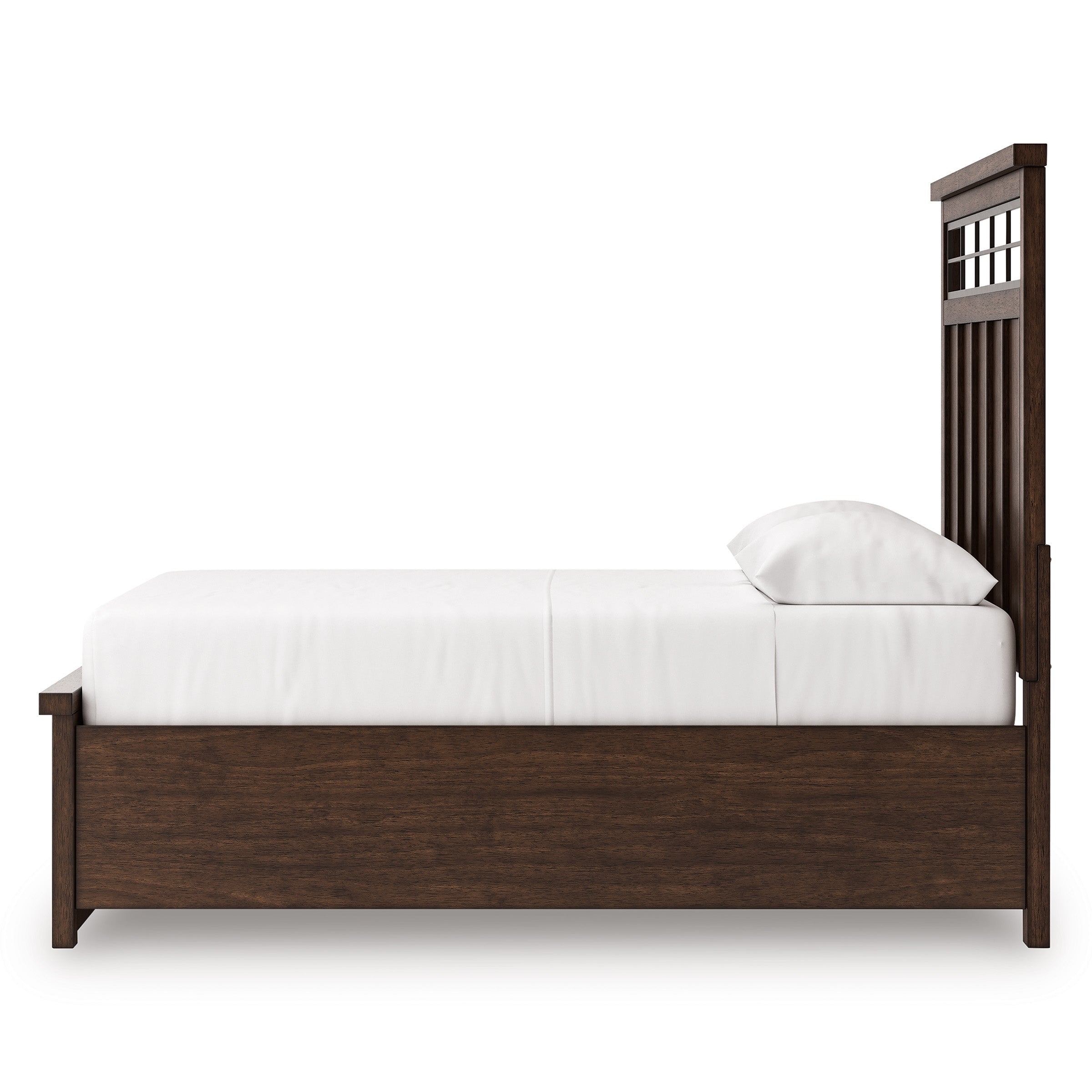 Taffenbrook Medium Brown Queen Panel Bed from Ashley - Luna Furniture