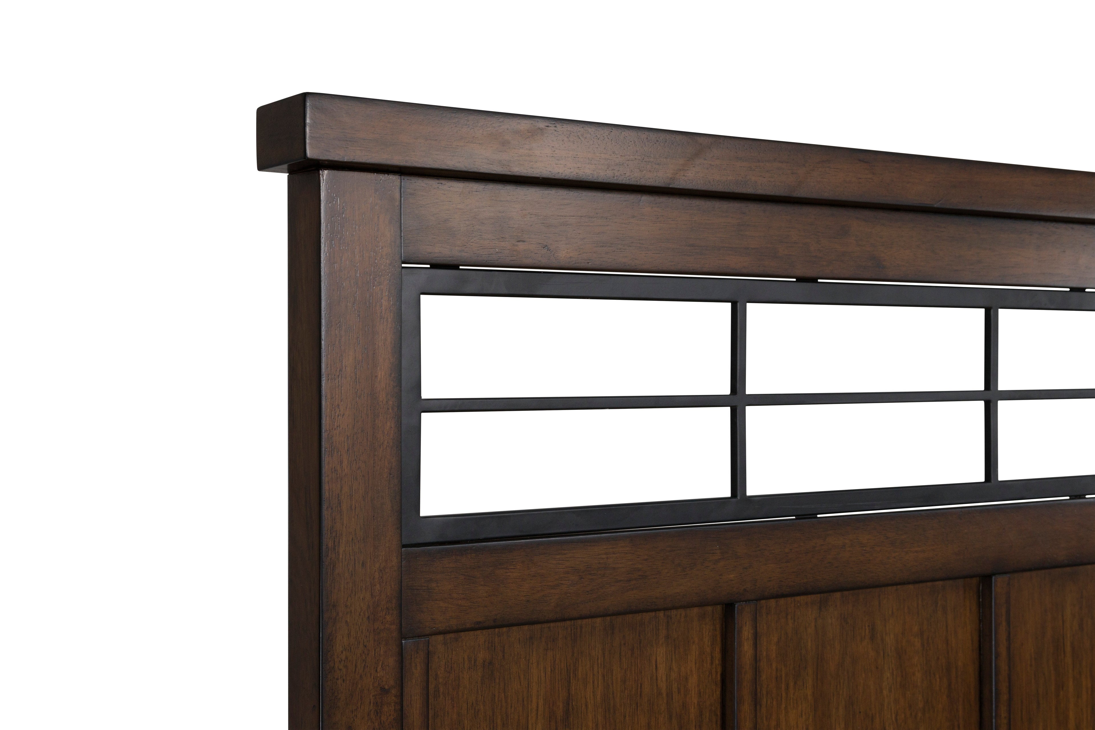 Taffenbrook Medium Brown Queen Panel Bed from Ashley - Luna Furniture