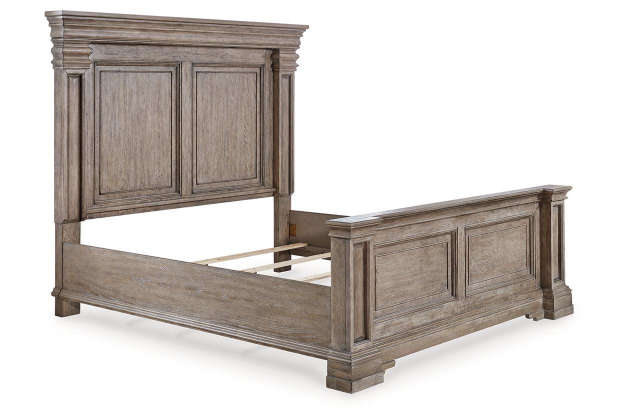 Blairhurst Light Grayish Brown Queen Panel Bed from Ashley - Luna Furniture