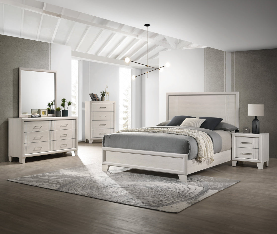 Charlie White Panel Youth Bedroom Set from Crown Mark - Luna Furniture