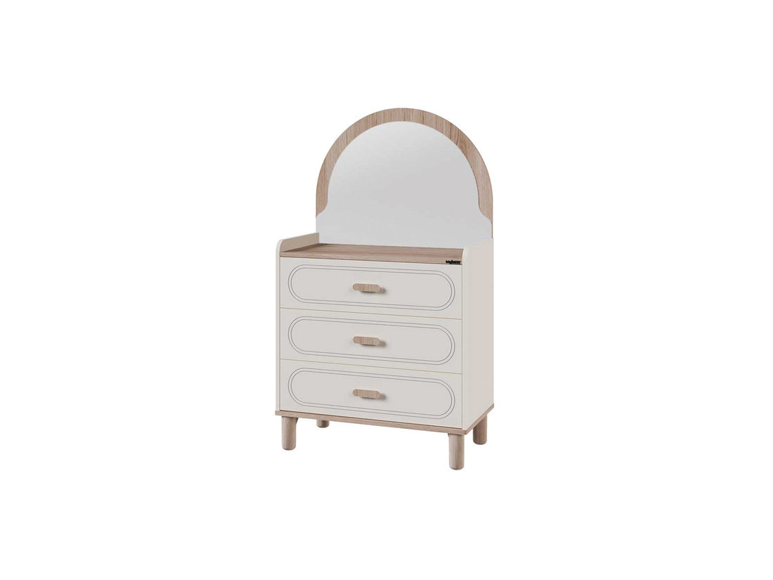 Bohemsoft Chiffonier With Mirror