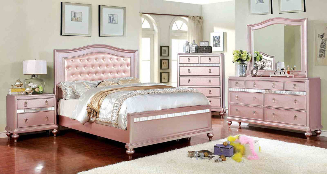 Ariston Rose Gold Youth Bedroom Set