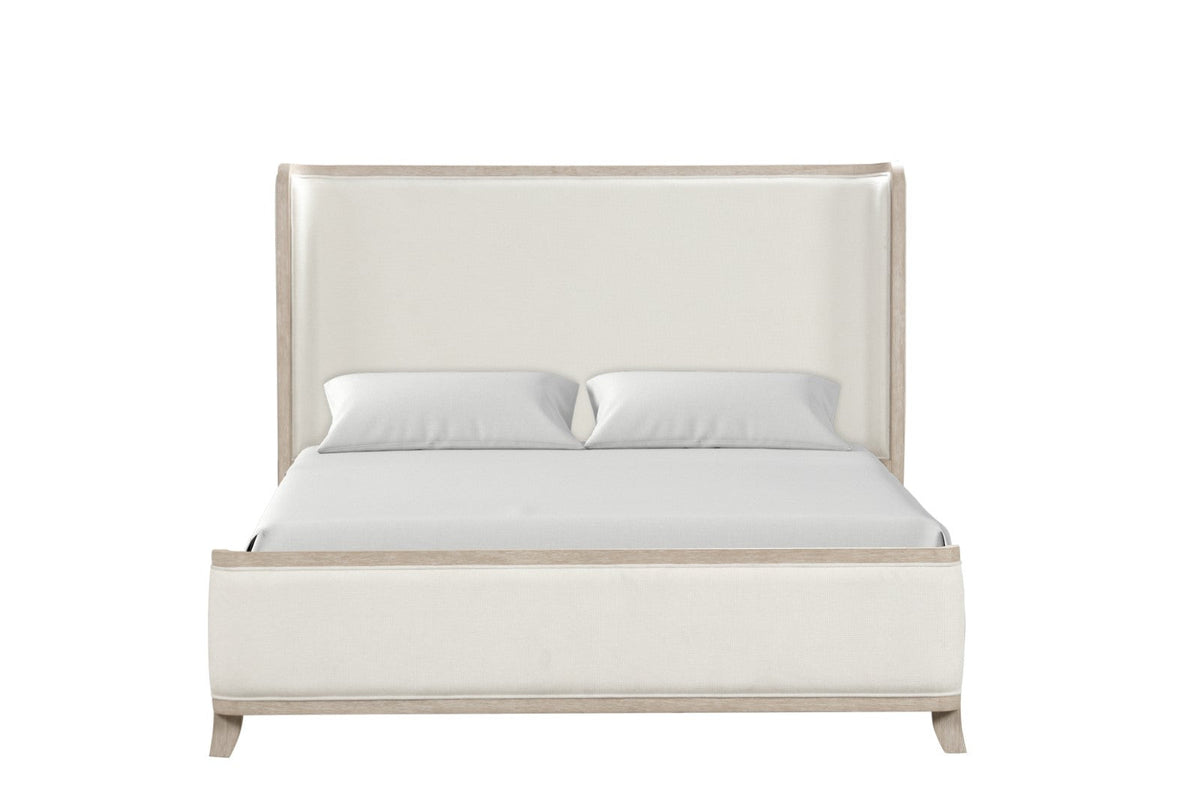 Candra Natural Oak Transitional Bedroom Set