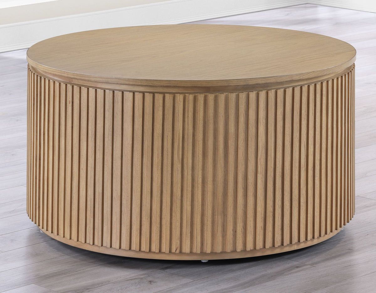 Colvin 3-Piece Table Set, Toffee Finish