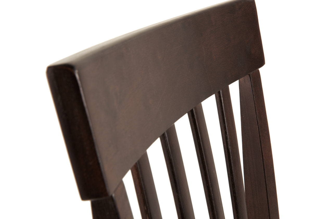 Hammis Dark Brown Dining Table and 4 Chairs from Ashley - Luna Furniture