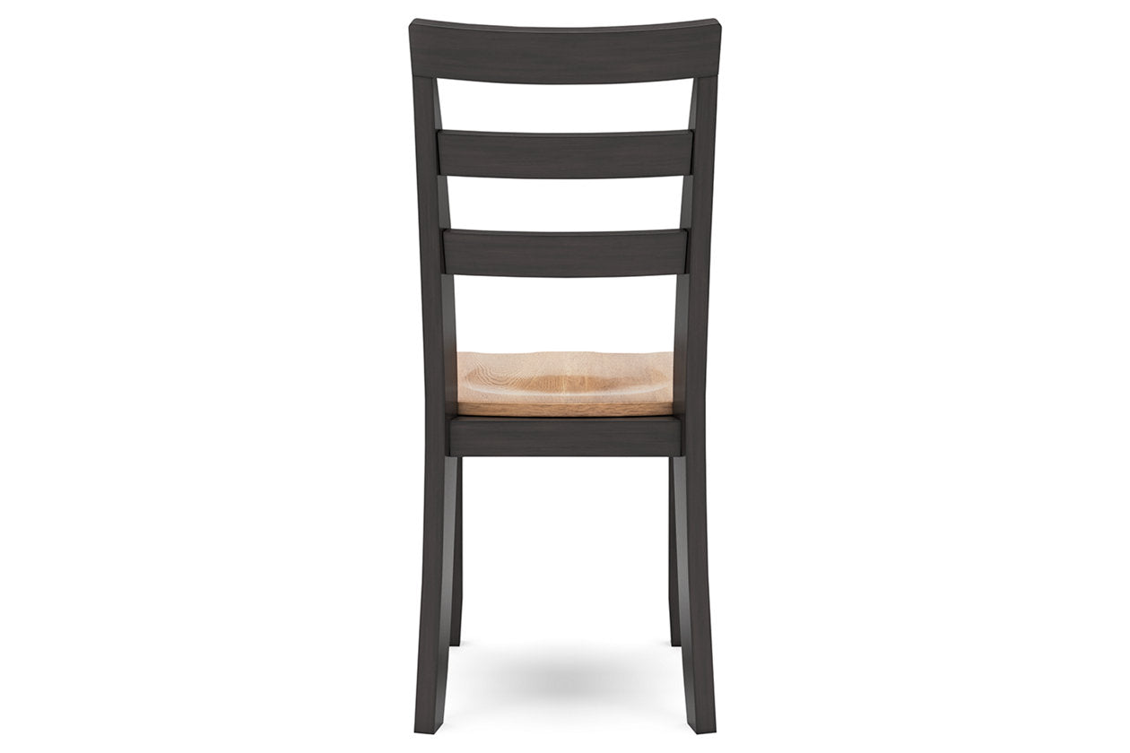 Gesthaven Dining Table and 2 Chairs - Ashley - Luna Furniture