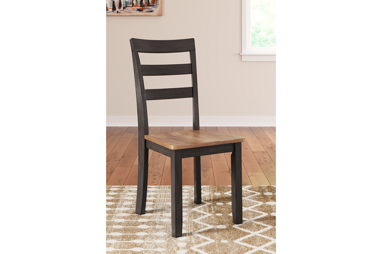Gesthaven Dining Table and 2 Chairs - Ashley - Luna Furniture