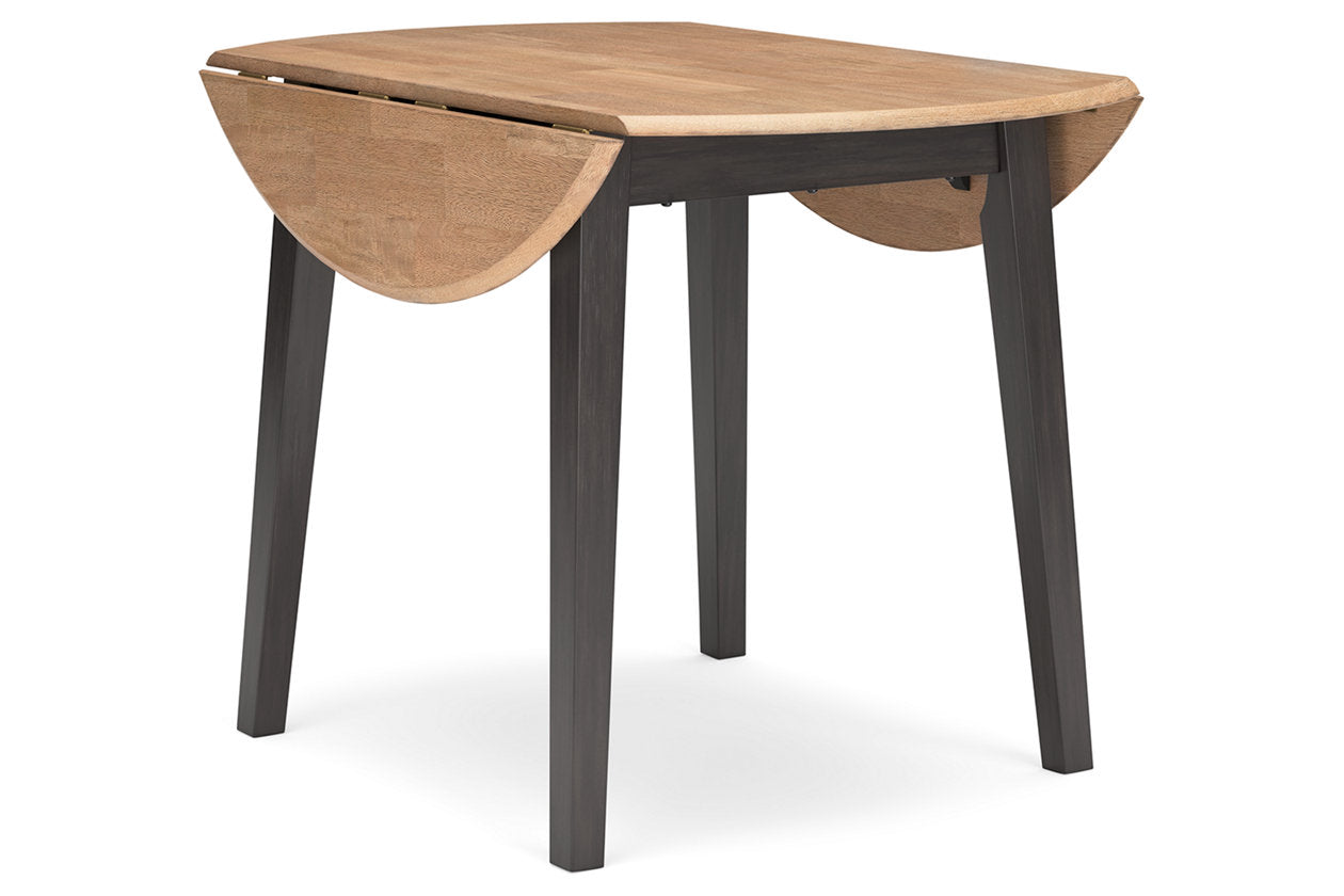 Gesthaven Dining Table and 2 Chairs - Ashley - Luna Furniture