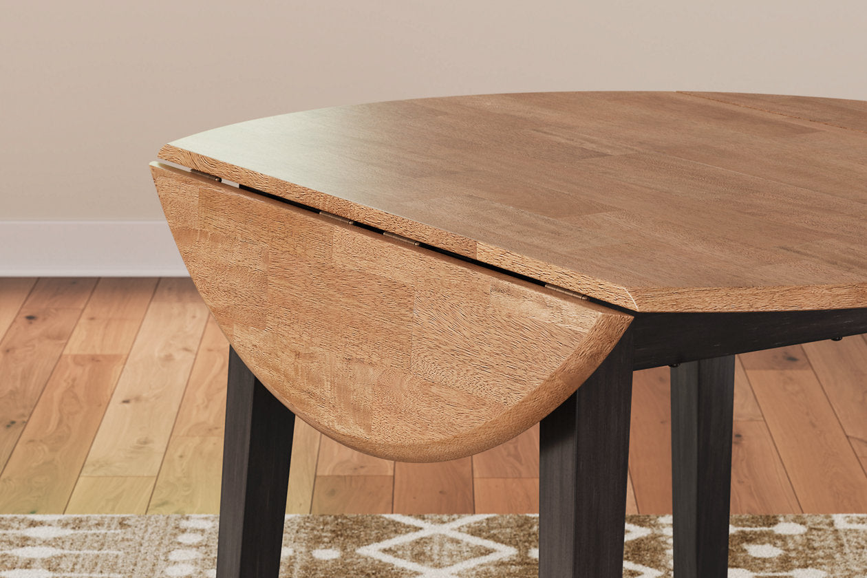 Gesthaven Dining Table and 2 Chairs - Ashley - Luna Furniture