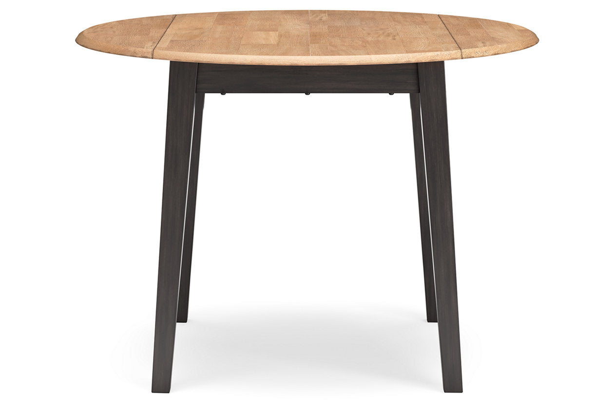 Gesthaven Dining Table and 2 Chairs - Ashley - Luna Furniture